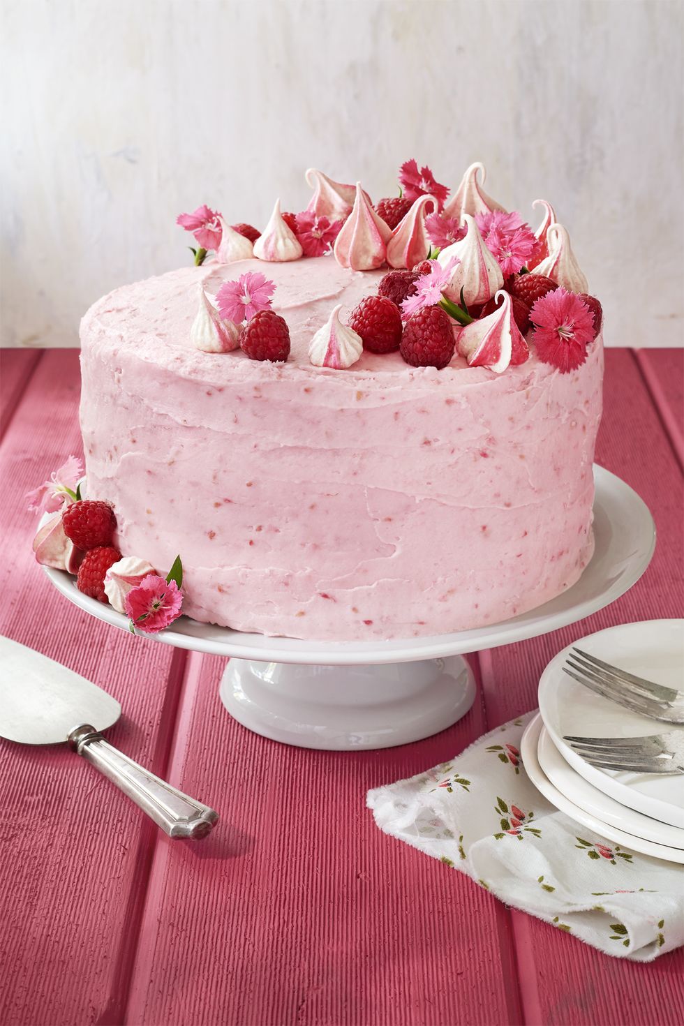 1488469820-ripe-for-pick-raspberry-cheesecake-0417 Raspberry Pink Velvet Cake - Image 1