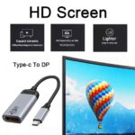 USB C to HDMI / DP 4K 60Hz Cable Adapter for MacBook Plug and Play Compatible with All Typ - Image 2