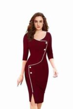 Ladies Office Dress - Image 3