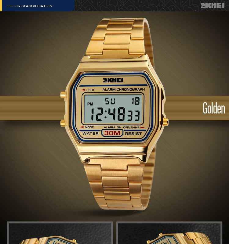 365385677_23997559033168385_1964965027304237438_n SKMEI Gold Wrist Watch - Image 1