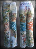 Quality Customized Hand Paint Jeans