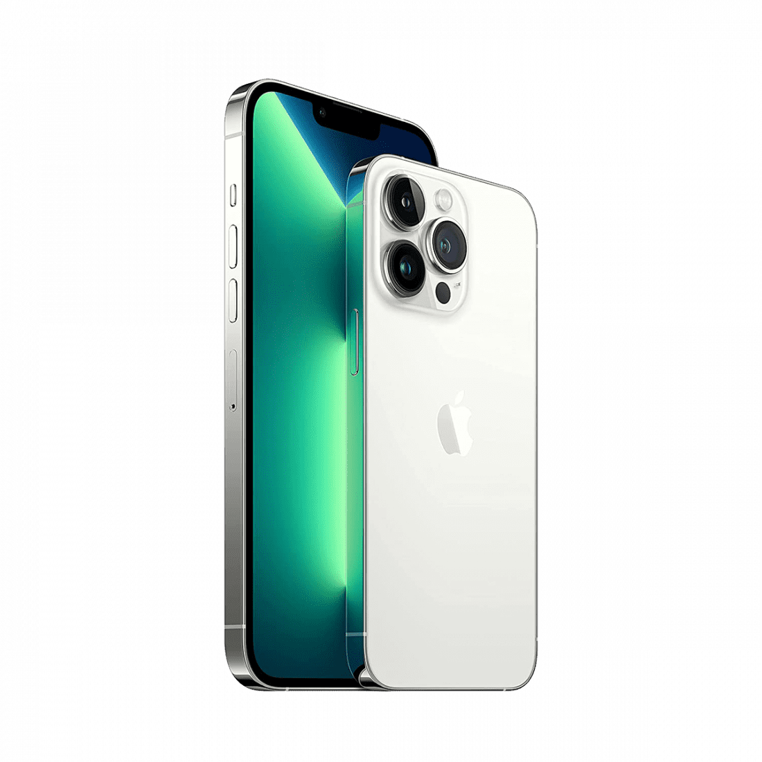 apple-iphone-13-pro-silver-02-1100x1100 iPhone 13promax 128gb - Image 1