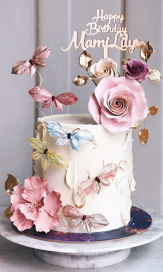 cake-2 Vanilla Butterfly Cake Design - Image 1