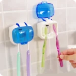 Tooth Brush and Paste Holder Soap Dish - Image 2